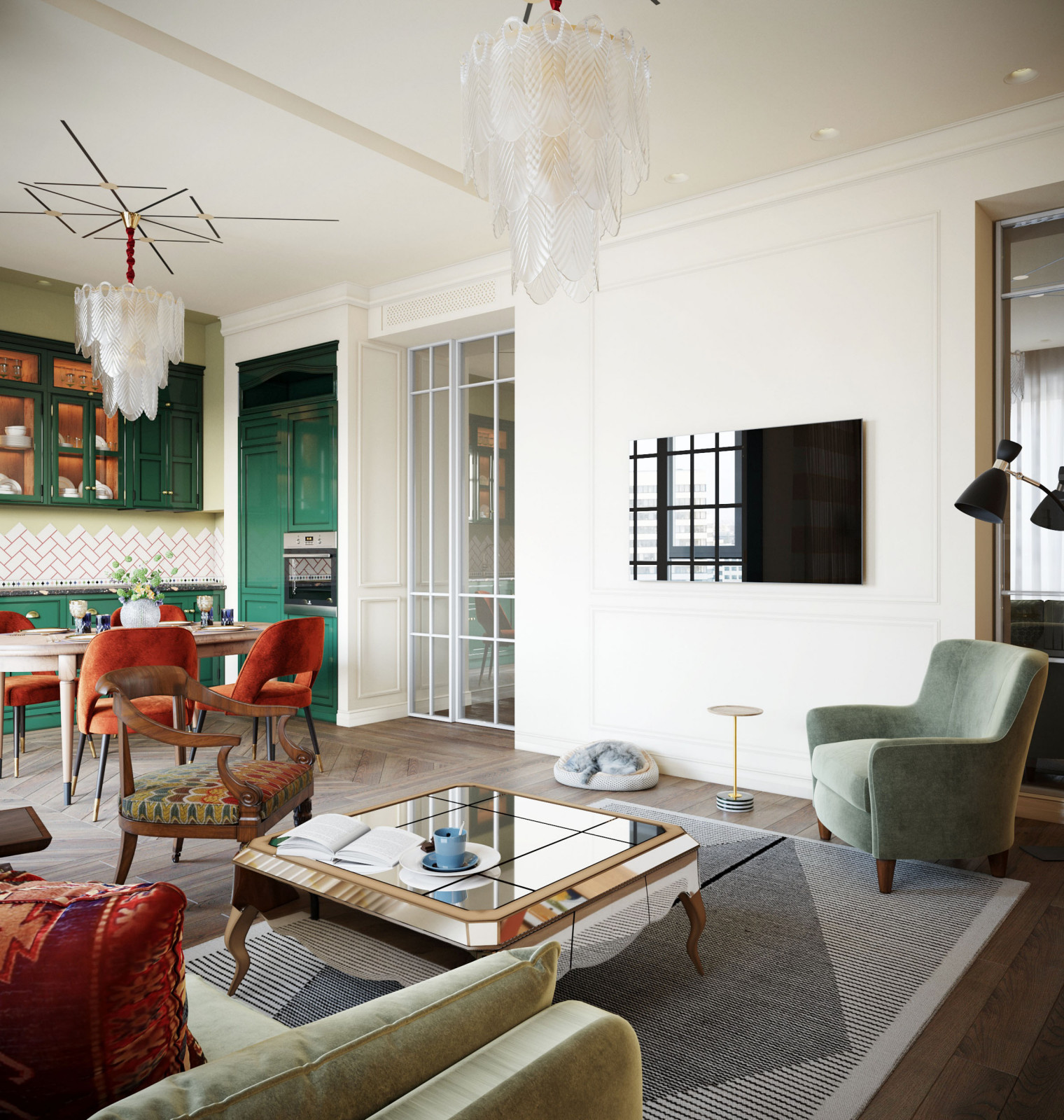 Квартира в ЖК "Резиденция Архитекторов"