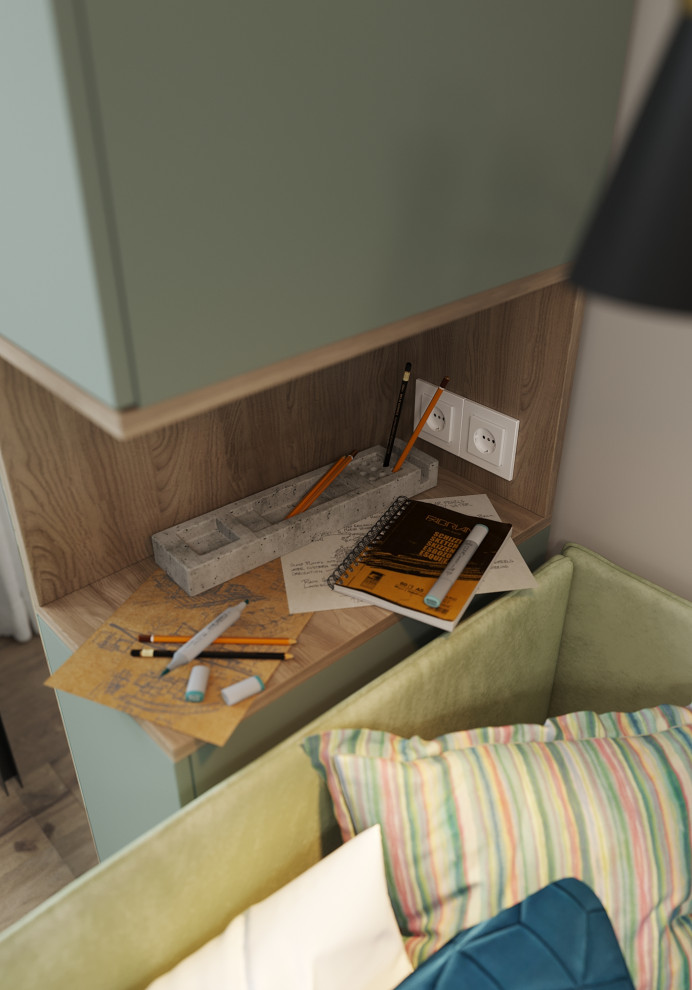 Квартира на Перервинском бульваре (85,25 м2) - СПОНТАННОСТЬ