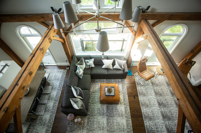 Rustic Chic Weekend Home clasico-renovado