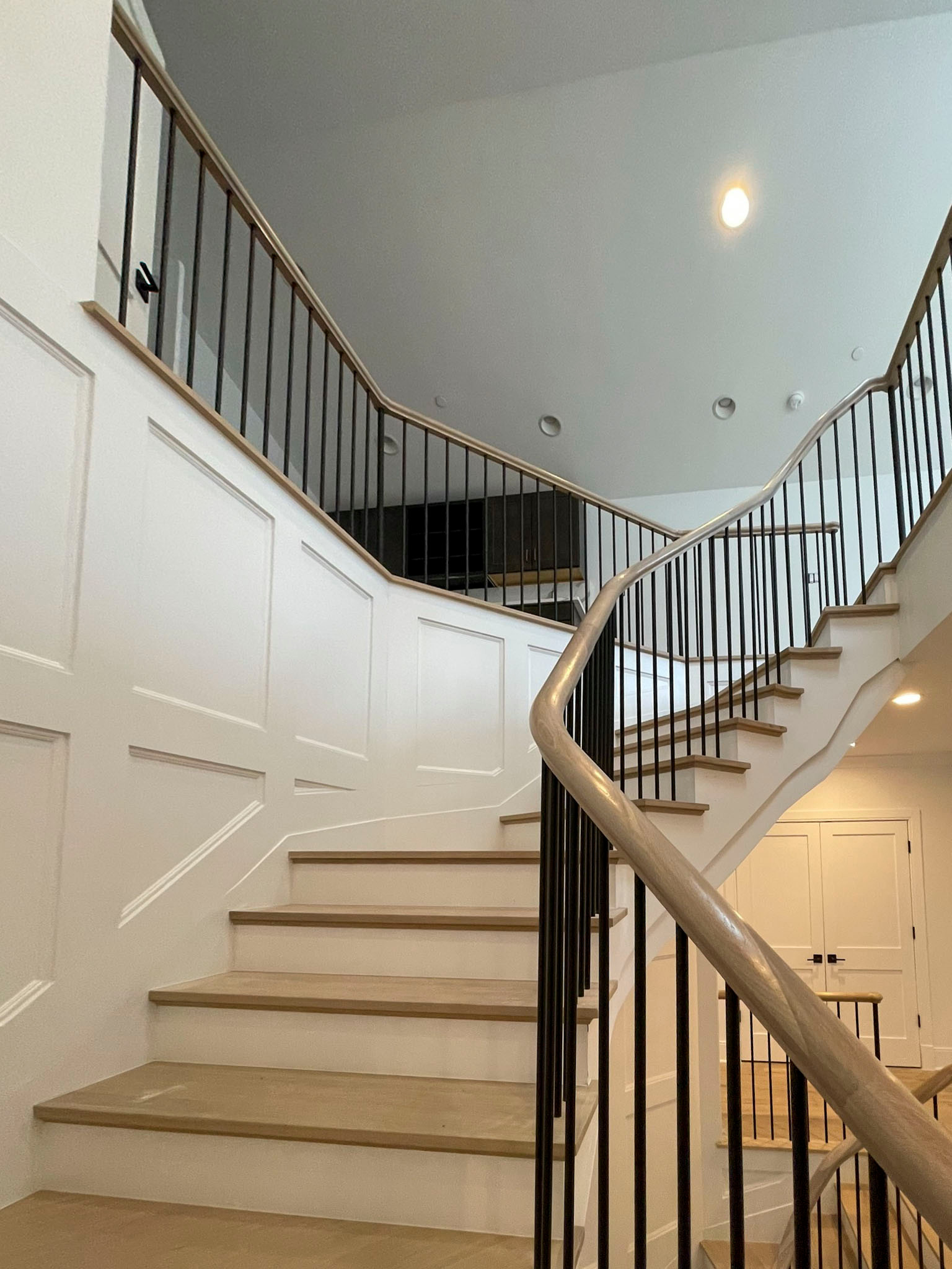 100_Hexagonal Floating-Staircase, Bethesda MD 20817