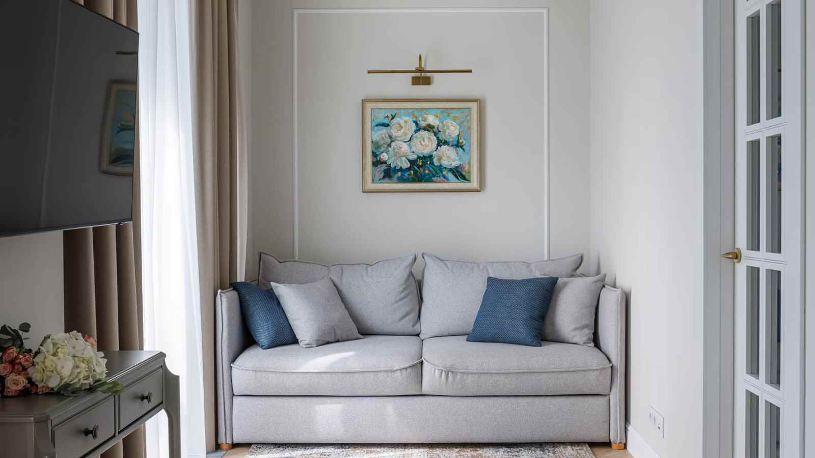 Дизайн и ремонт квартиры в ЖК «Фили Сити» — Нежность юности