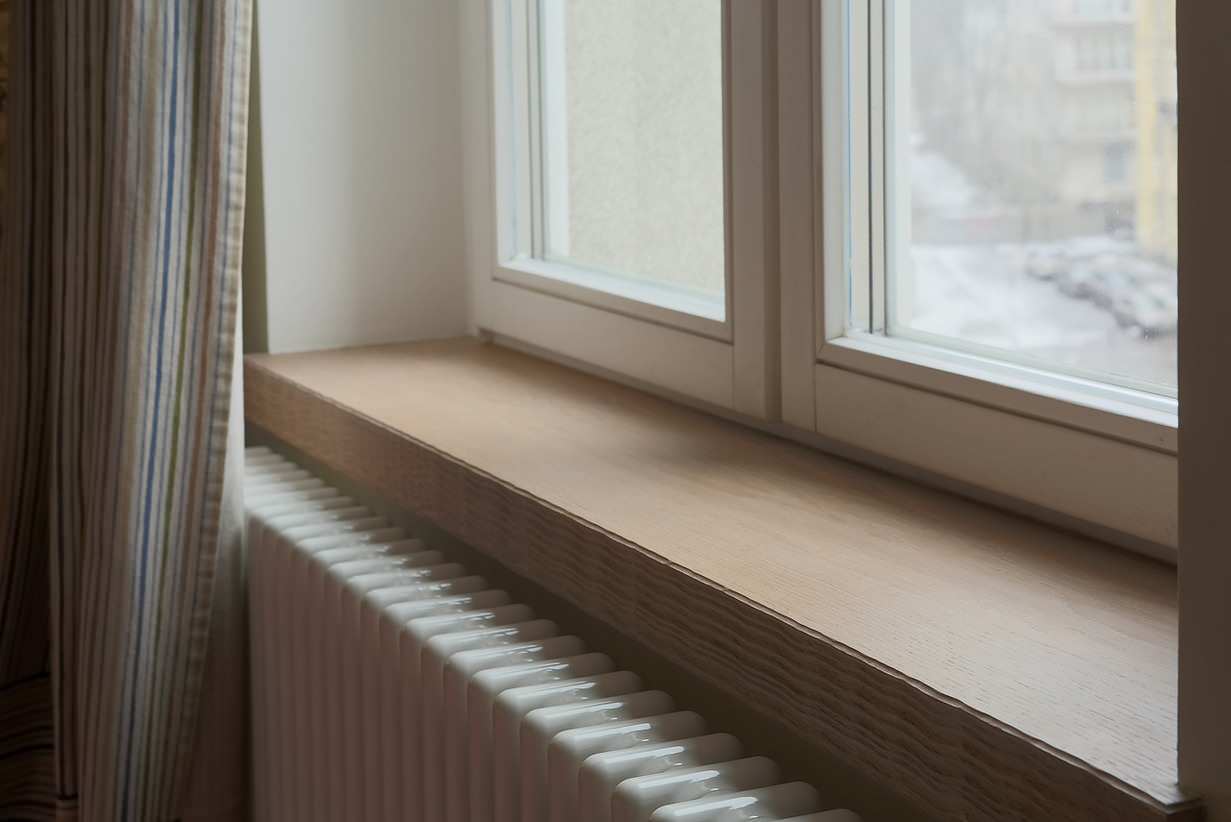 Деревянные подоконники, Сан-Марино, шпон дуб