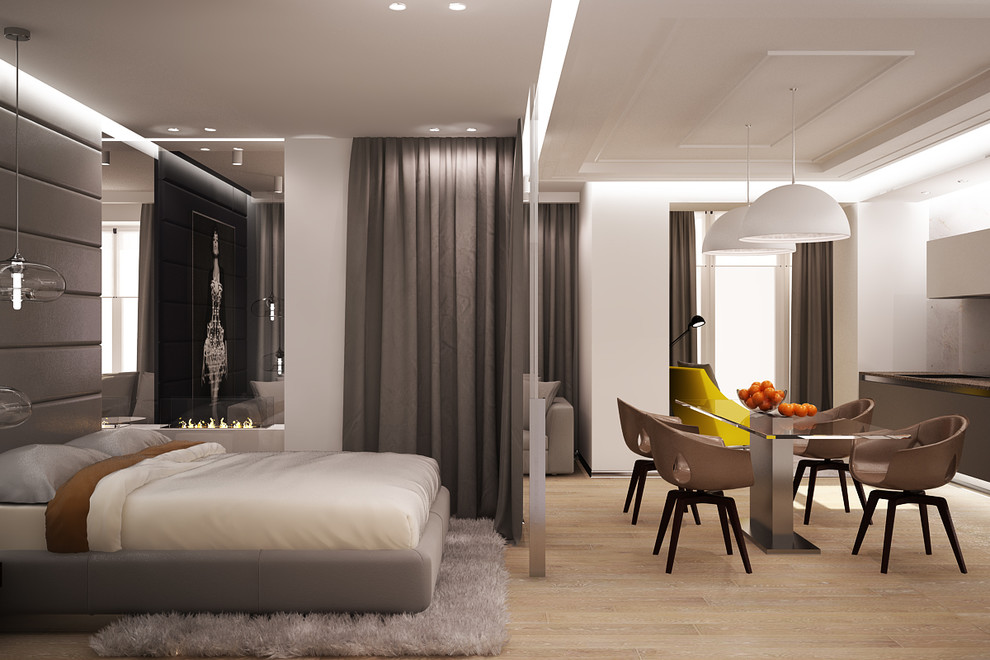 Пространство для молодой девушки . 50 кв.м.