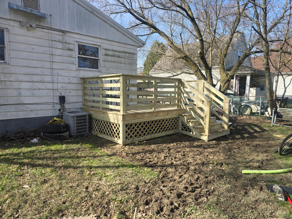 2025 Exterior Stairs, decks and railings