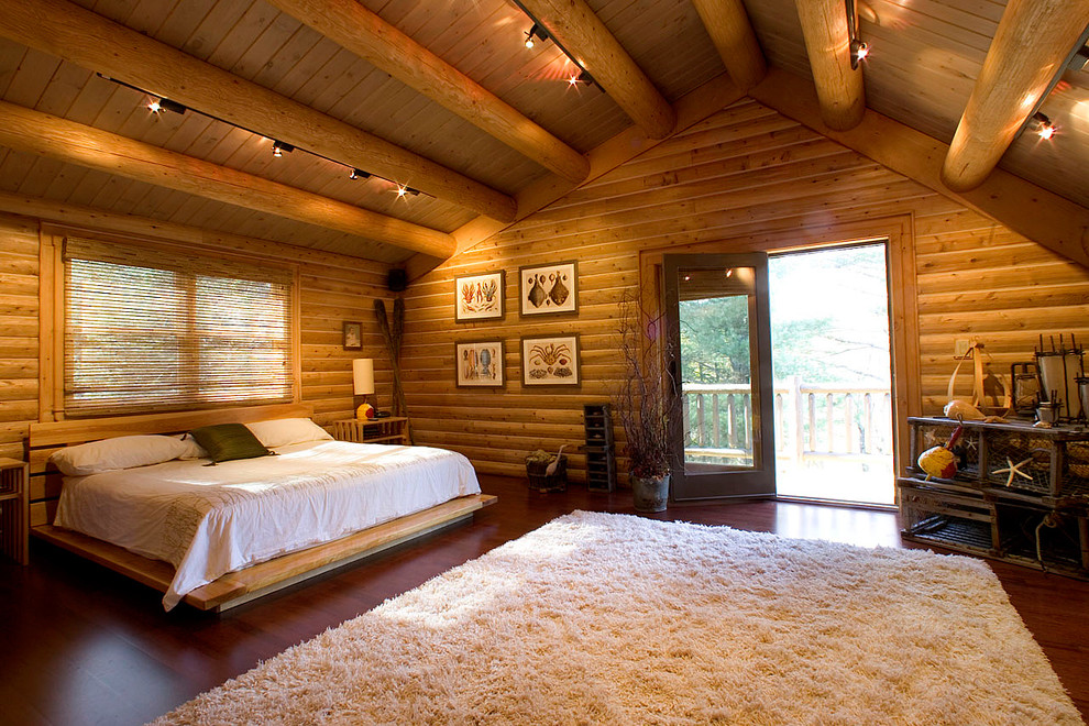 Custom Log Home For Extreme Makeover Home Edition Rustic