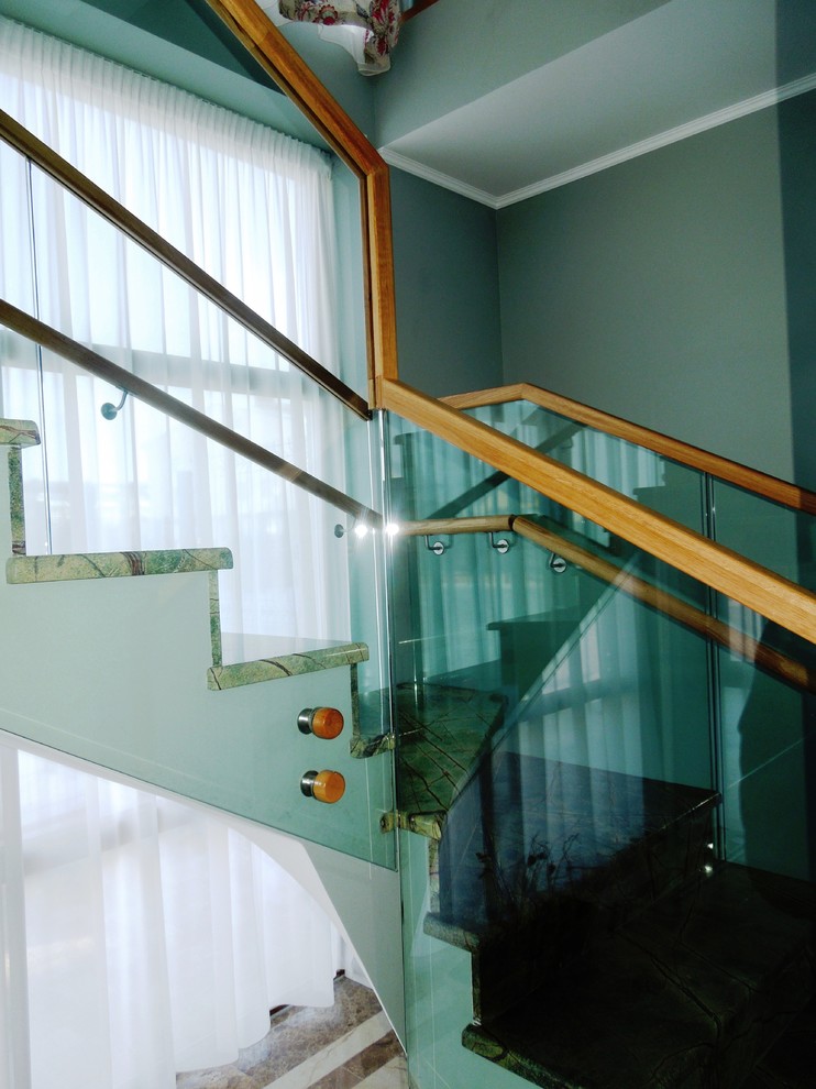 Inspiration for a contemporary staircase in Moscow.
