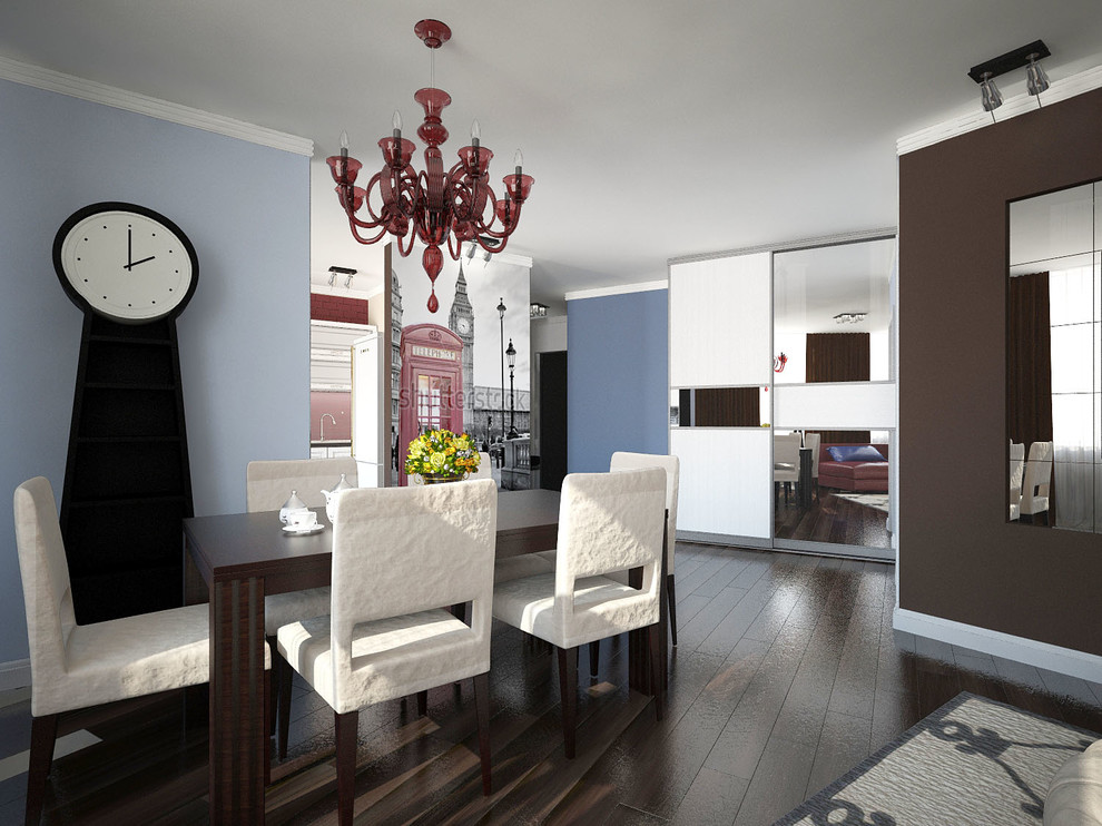 Современная трехкомнатная квартира на 20 этаже