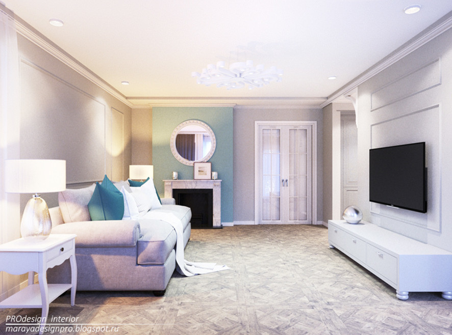 Интерьер коттеджа.