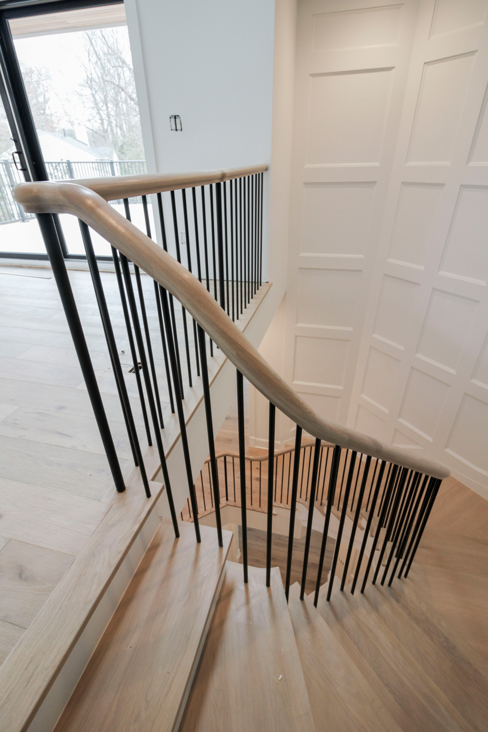100_Hexagonal Floating-Staircase, Bethesda MD 20817