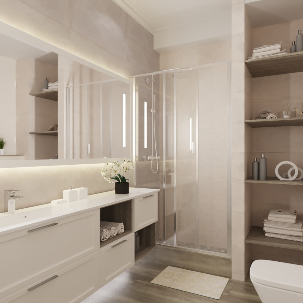 Дизайн проект  квартиры 114 м2 в стиле "Неоклассика"