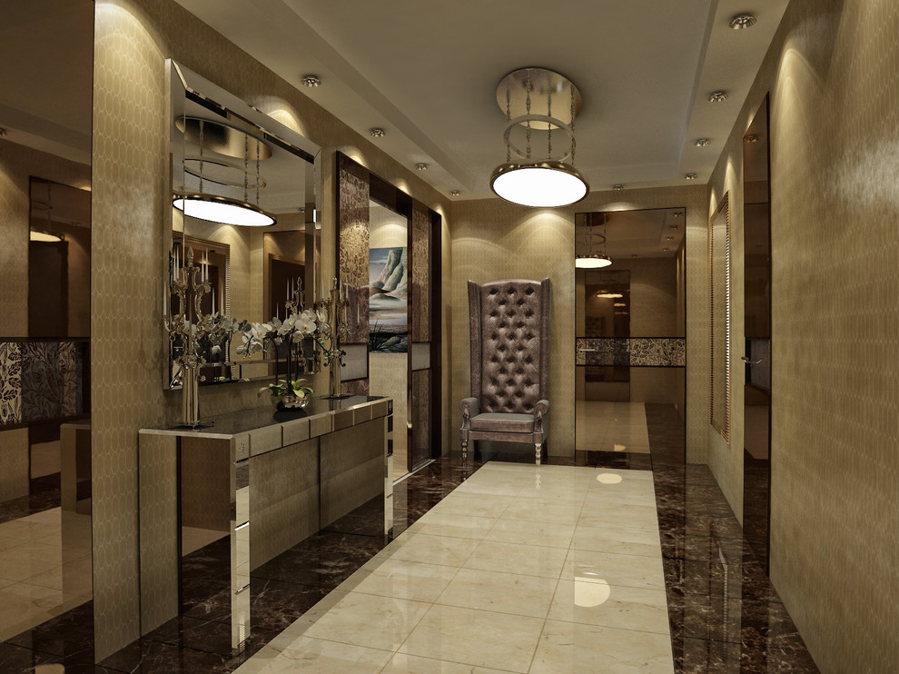 Трехкомнатная квартира 136 кв. метра в современном стиле ЖК «Дубровская Слобода»