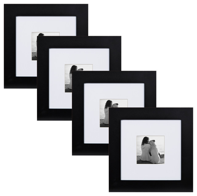 Museum Wood Picture Frame Set Transitional Picture Frames by