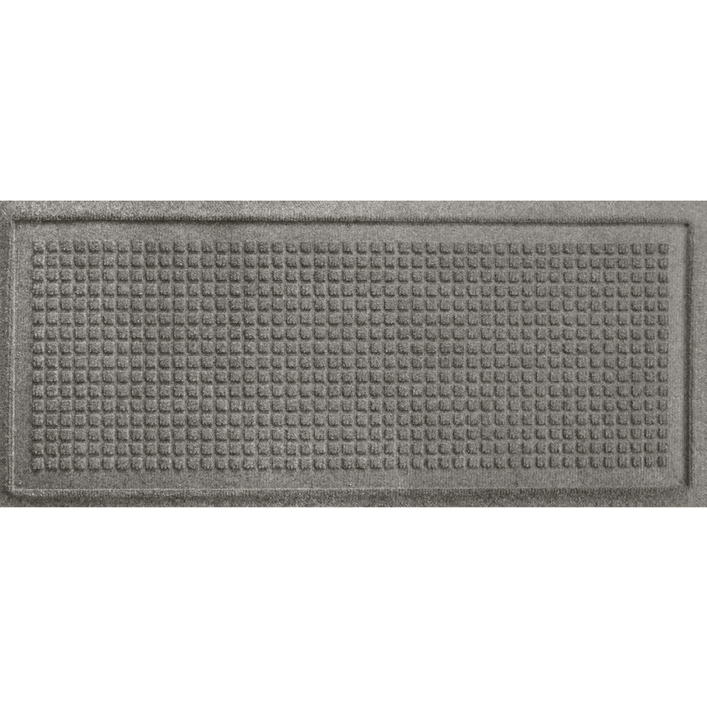 Aqua Shield Squares 15"x36" Boot Tray, Medium Gray