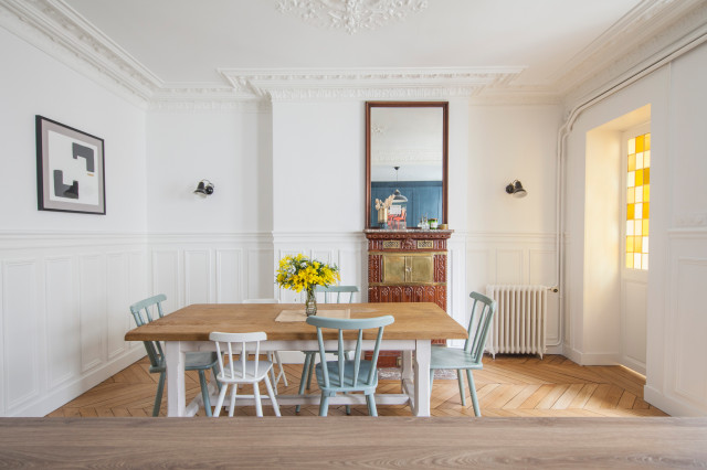 Salle &agrave; manger retro-matplats