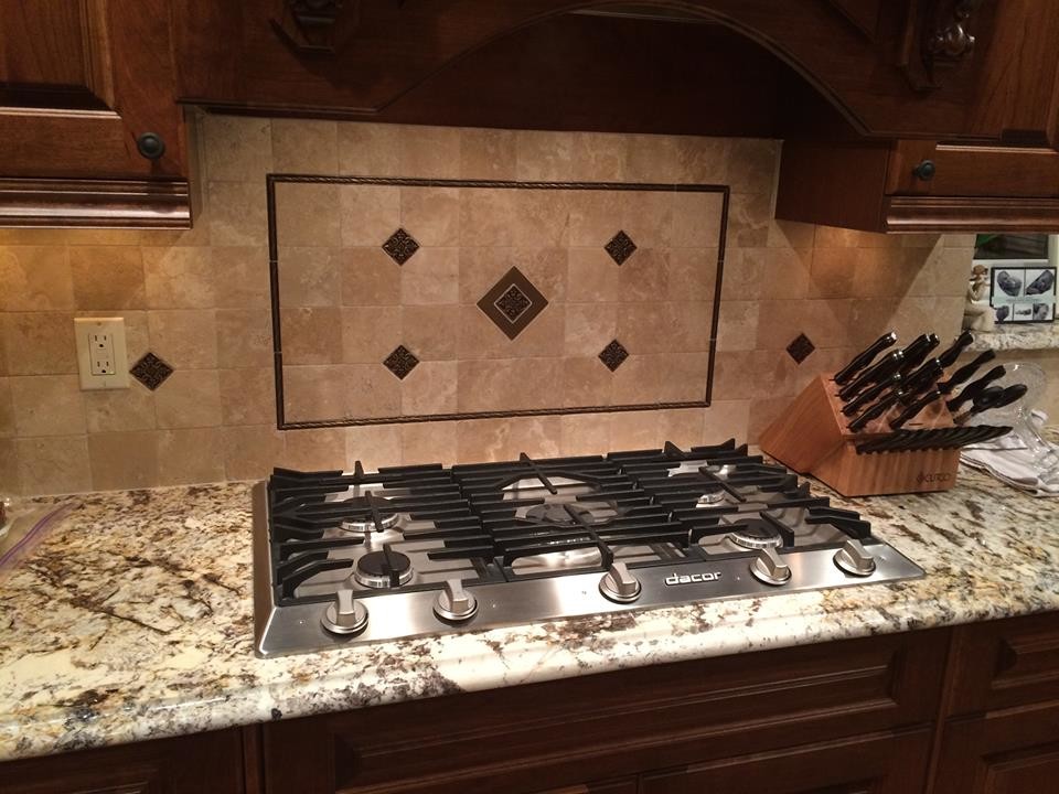Kitchen Backsplash Design Traditional by Natural Stone Sales Inc