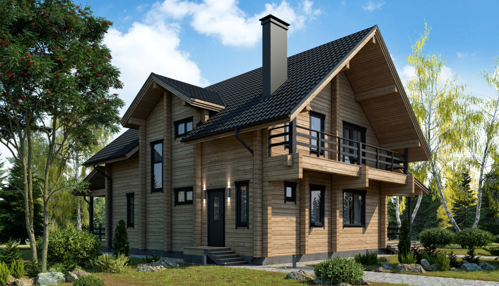 Дом из клееного бруса