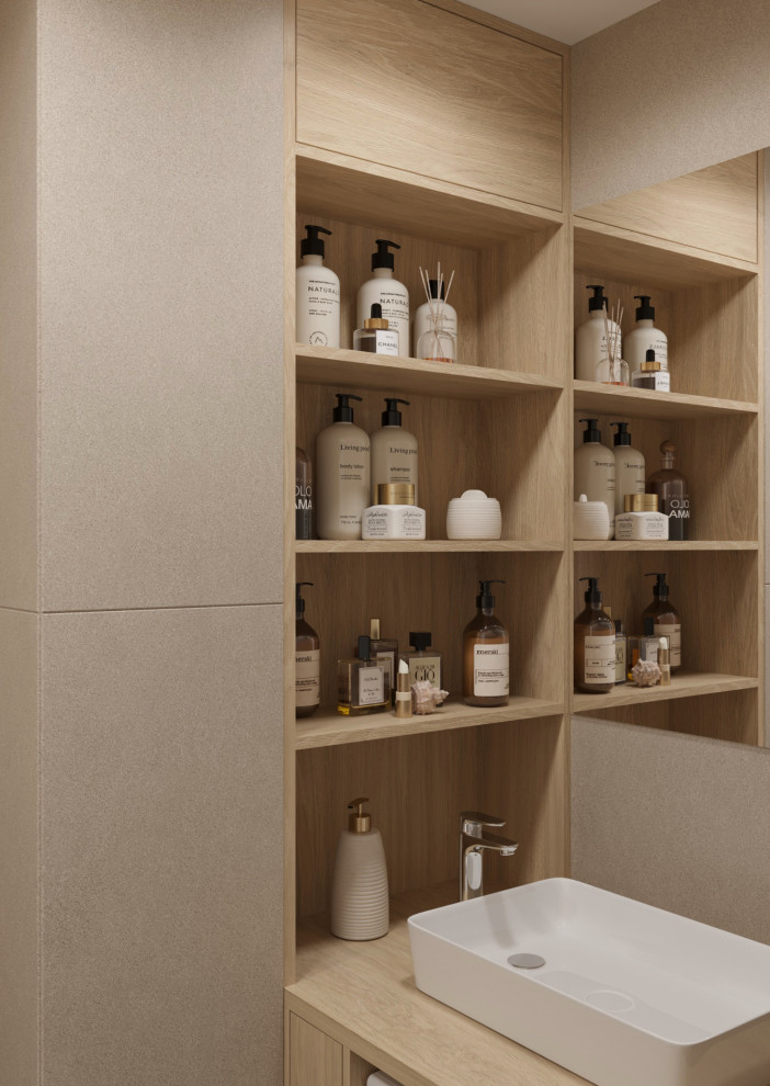 Design project of a one bedroom apartment