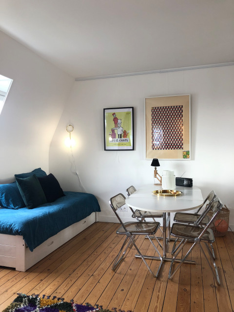 R&eacute;novation d'un studio trendy-dagligstue
