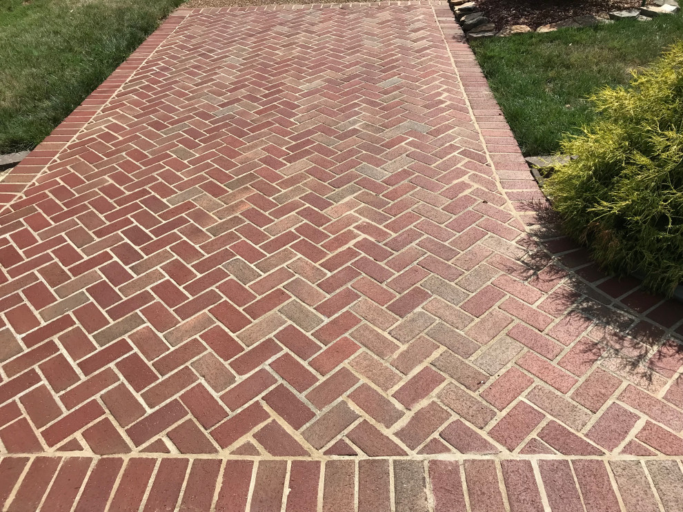 Place Job Front Porch and Driveway Restoration