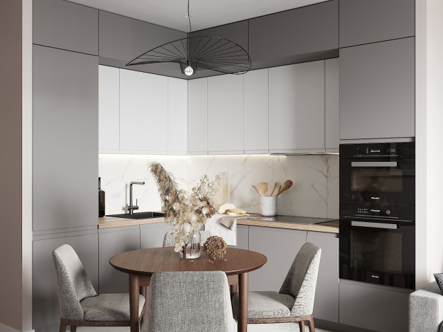 APARTAMENTO ST contemporary-kitchen