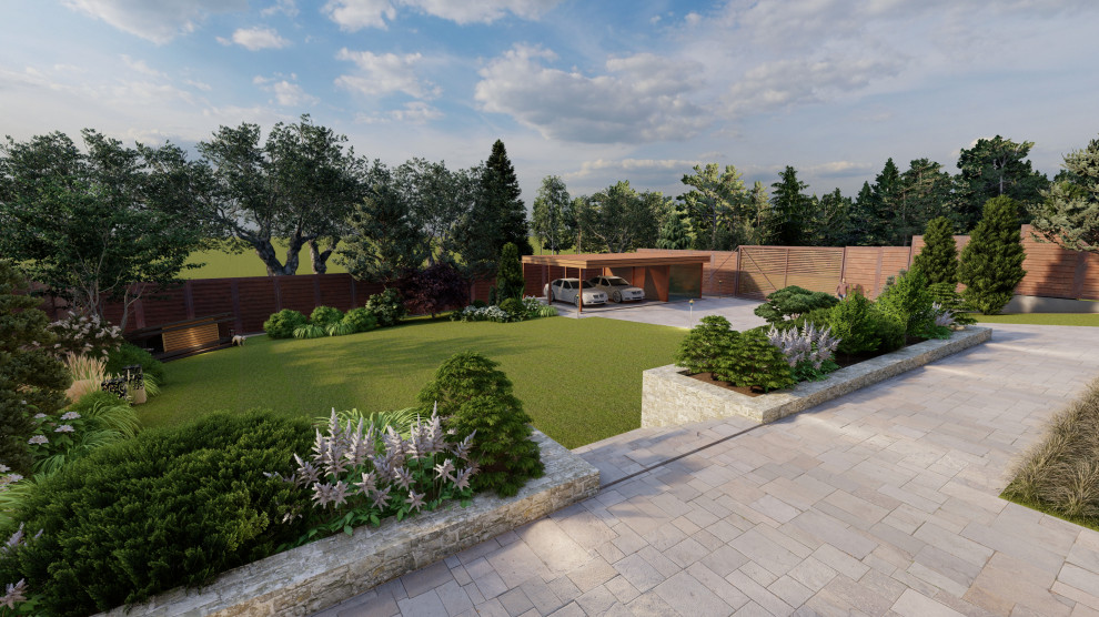 Лаконичный сад