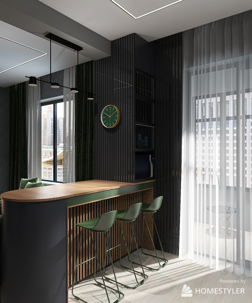 Двухкомнатная квартира , 63 м2