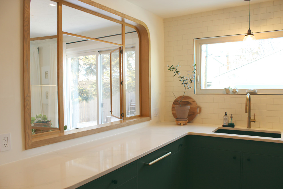 Bourkevale Kitchen Looking into Dining