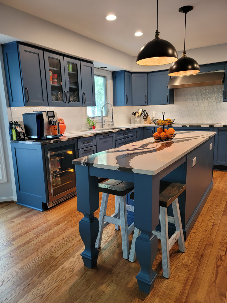 Photo of a contemporary kitchen in Baltimore.