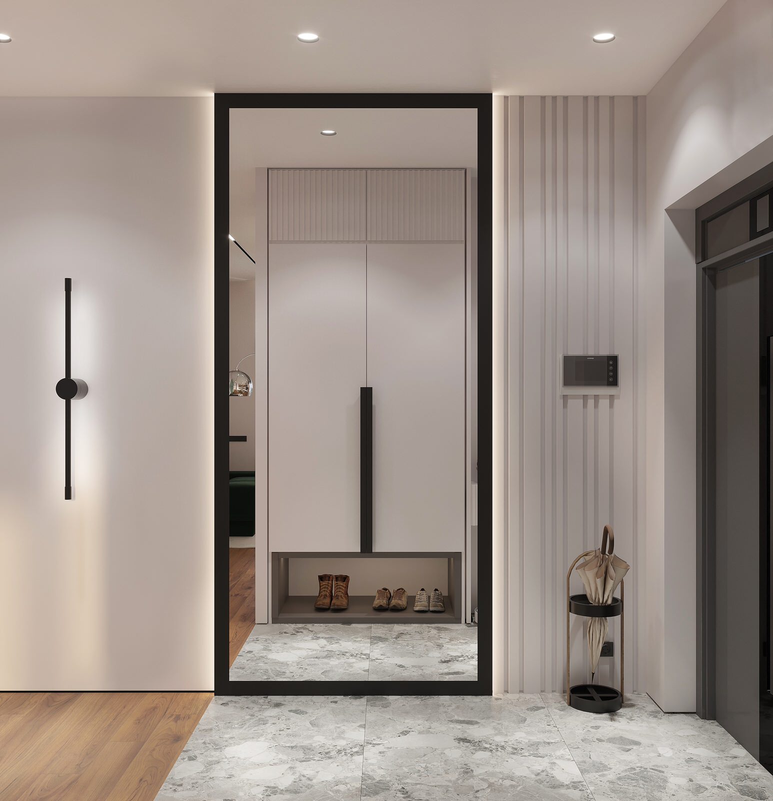 Дизайн-проект ЖК Скандинавия 62кв.м