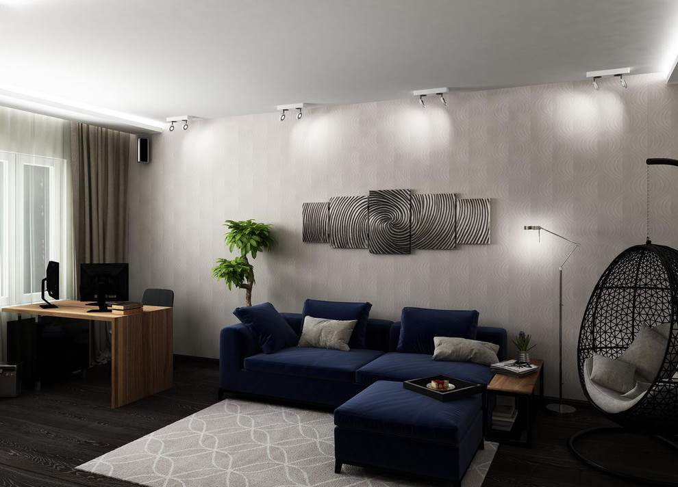 Двухкомнатная квартира в современном стиле.