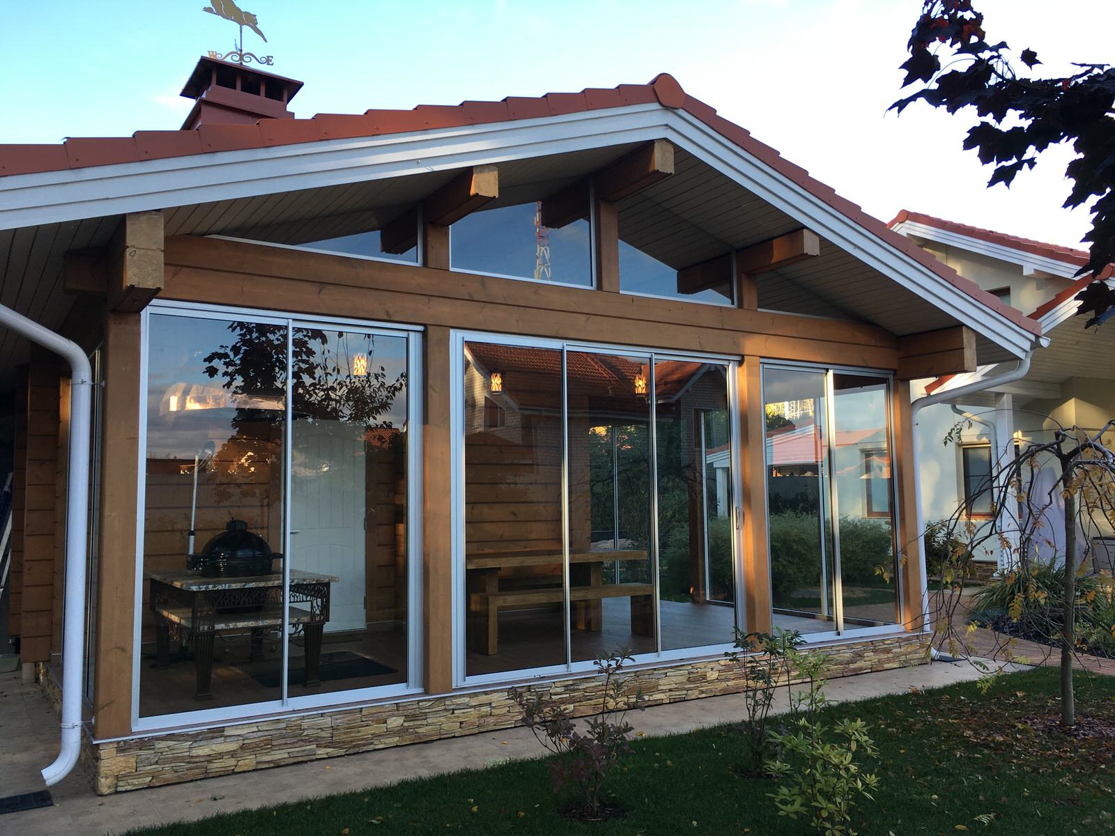 ГеоПро | Замена безрамного остекления