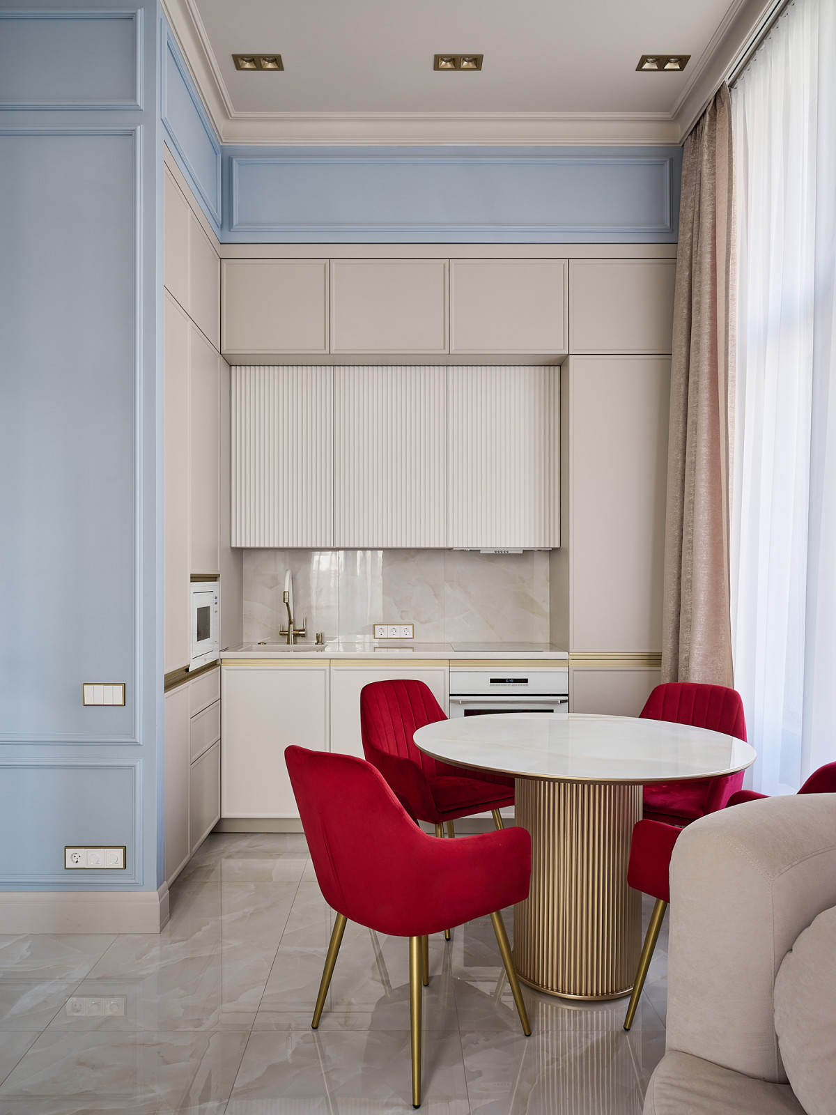 La musique... Интерьер квартиры в стиле ар-деко