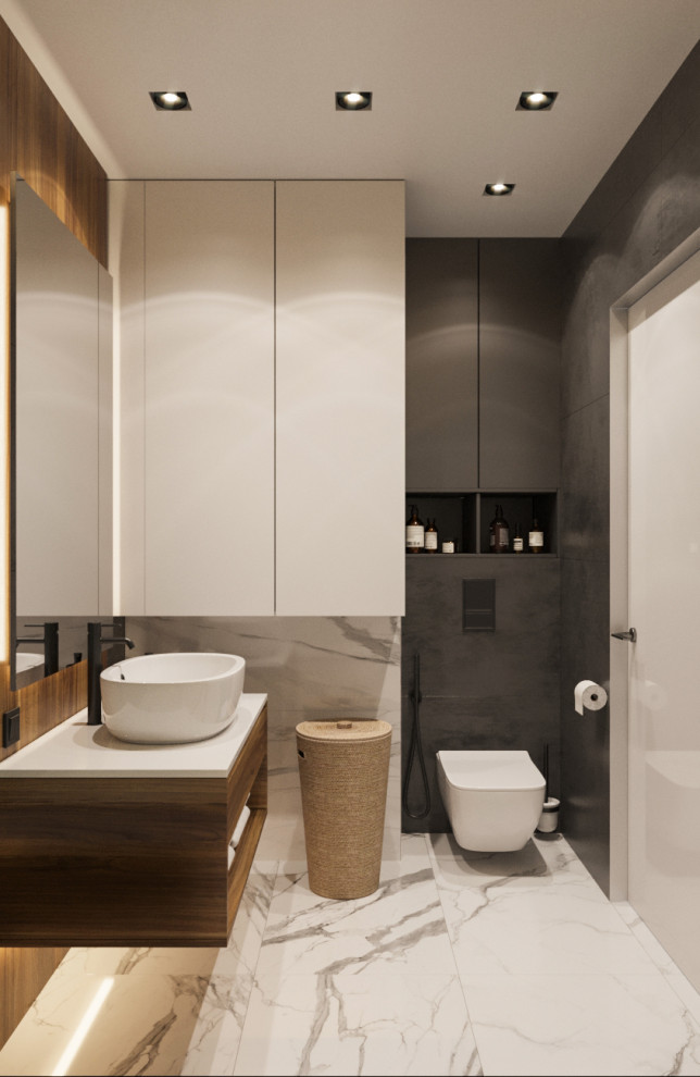 Дизайн интерьера двухкомнатной квартиры. ЖК Ясный. Москва