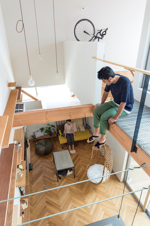 Houzzツアー 猫との出会いが家づくりのきっかけに 一緒に楽しく暮らす工夫満載の住まい Houzz ハウズ