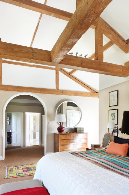Dorset Stable Conversion farmhouse-bedroom