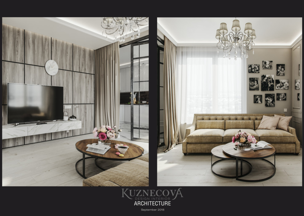 Дизайн проект квартиры 85 кв.м.