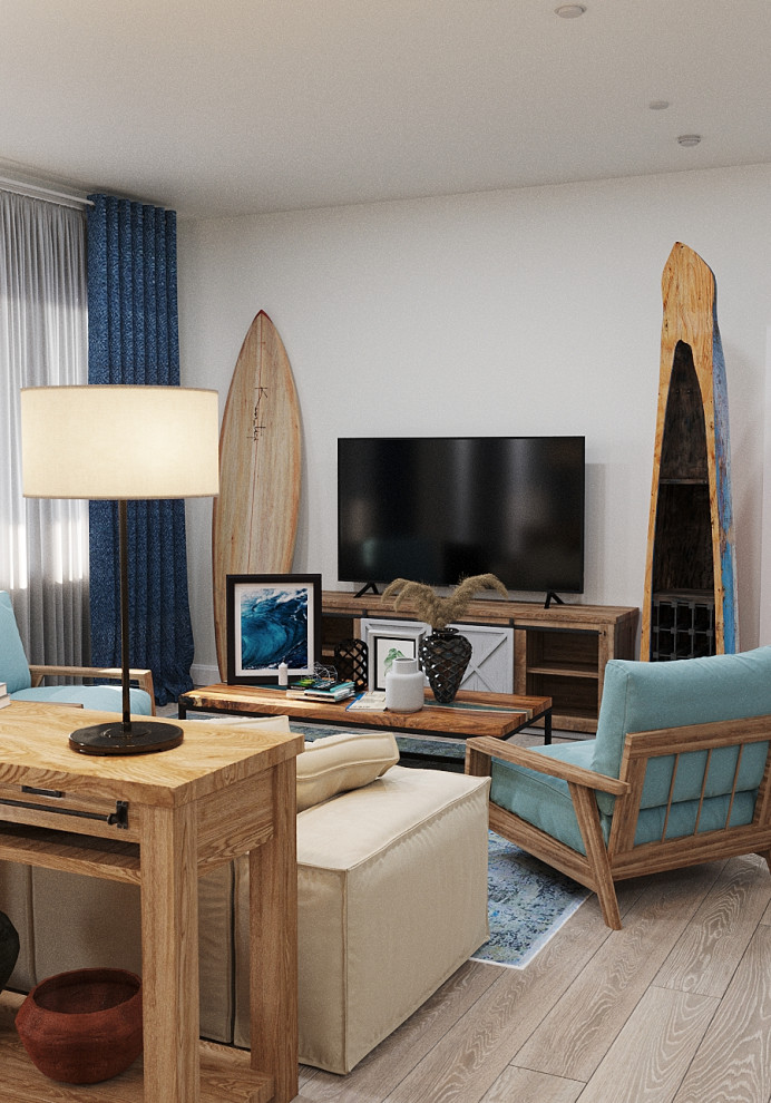 Coastal Home Living Room