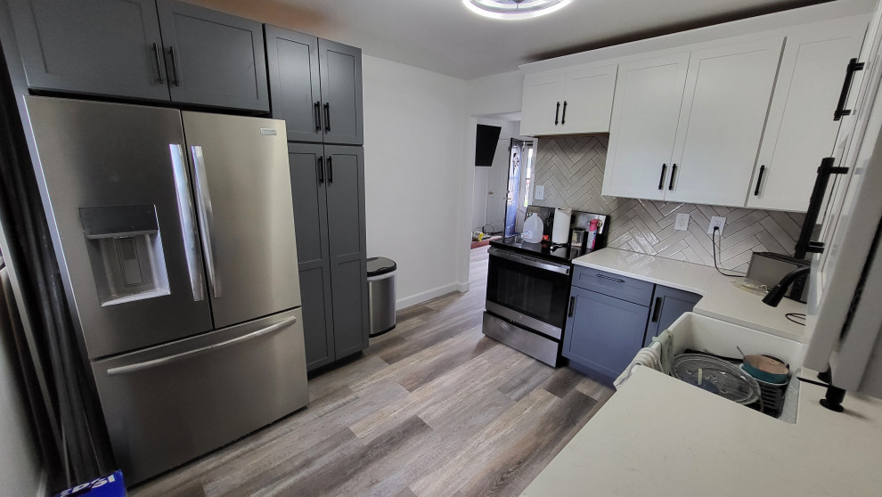 Two-Tone Kitchen Cabinets✨