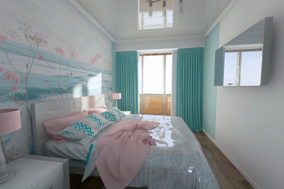 Дизайн спальни. ЖК Урожайный, Адлер