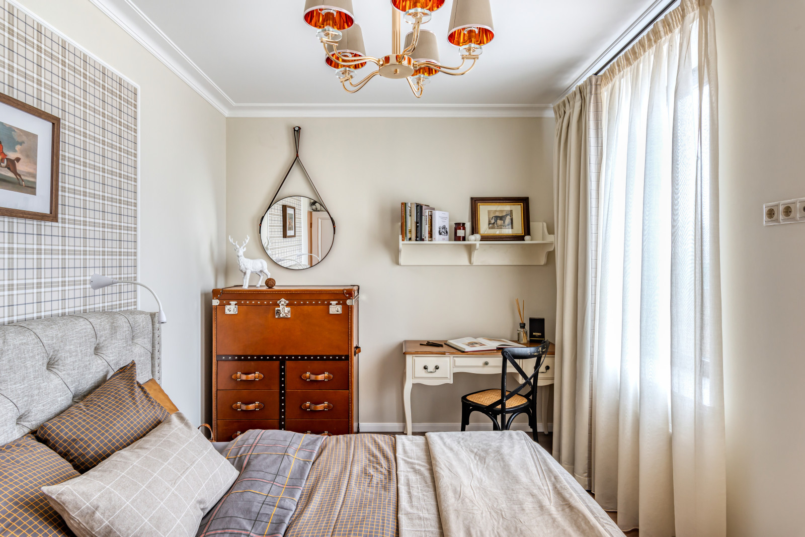 Квартира в аренду, которую сняли за один день: спальня