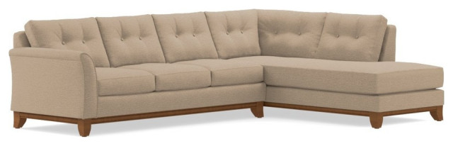 Apt2B Marco 2-Piece Sectional Sofa, Beige, Chaise on Right