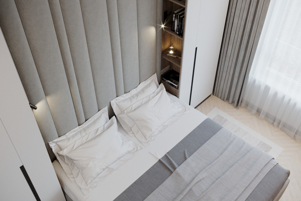 Проект квартиры в современном стиле г. Челябинск, жк EVOpark