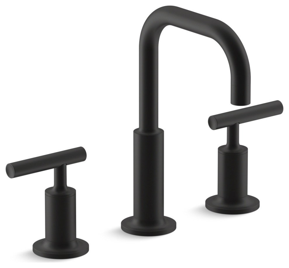 Kohler K144064 Purist Widespread Bathroom Faucet Contemporary