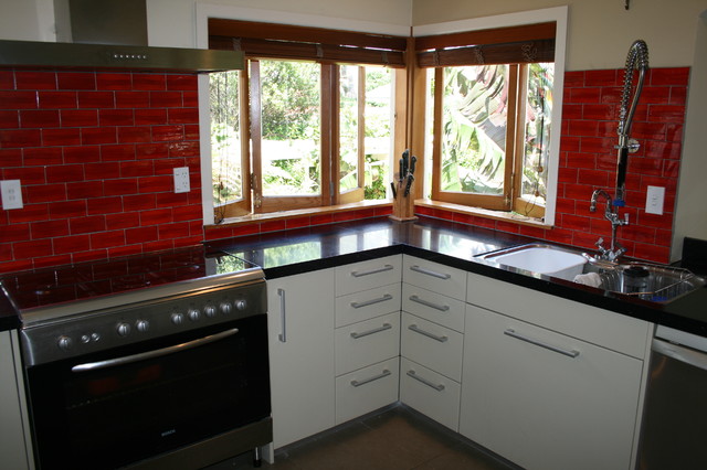 Tiled Kitchen Splashback trendy