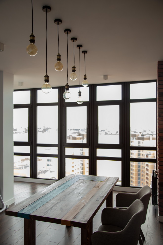 Современные апартаменты с элементами стиля лофт