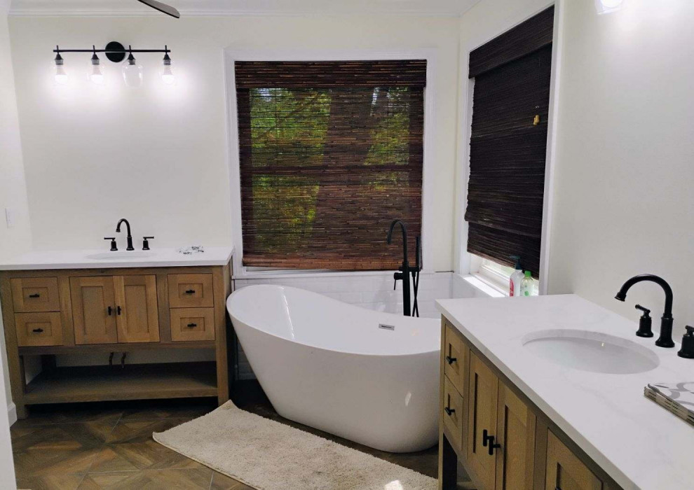Bathroom and Custom Vanity
