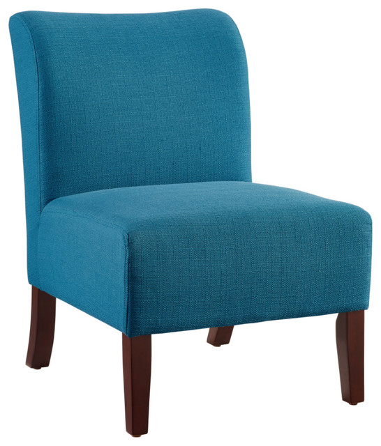 Julie Curved Back Slipper Chair Transitional Armchairs And Julie Curved Back Blue Slipper Chair