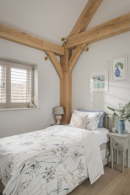 Guest room lantlig-fasad