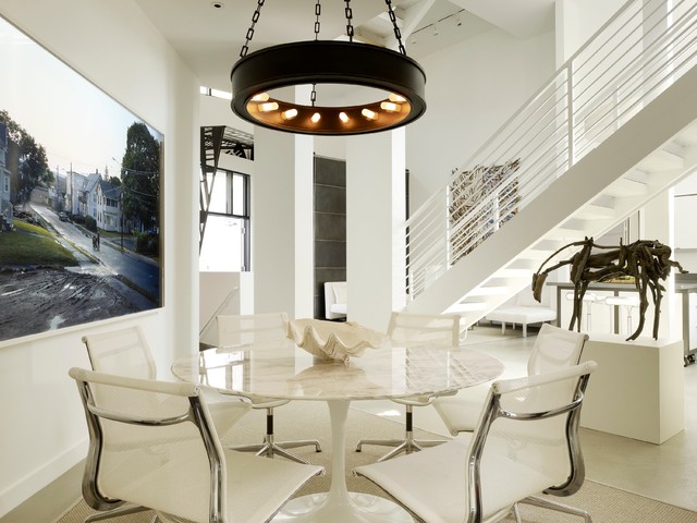 Venice Loft moderno-sala-da-pranzo