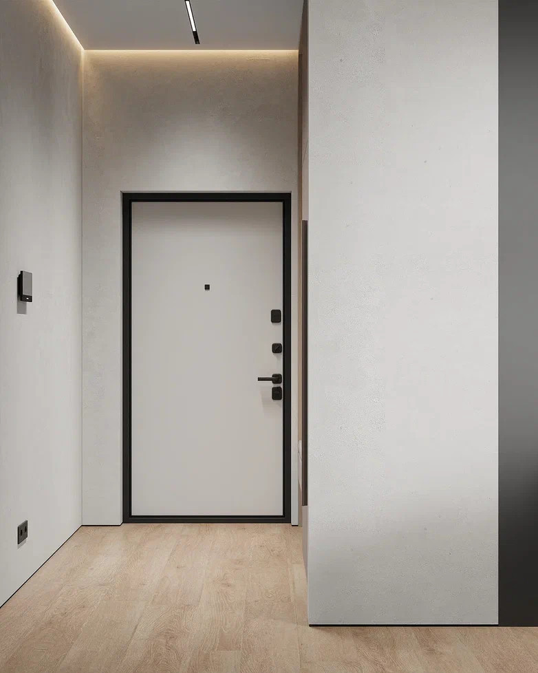 ЖК «Hide», квартира в стиле современный минимализм